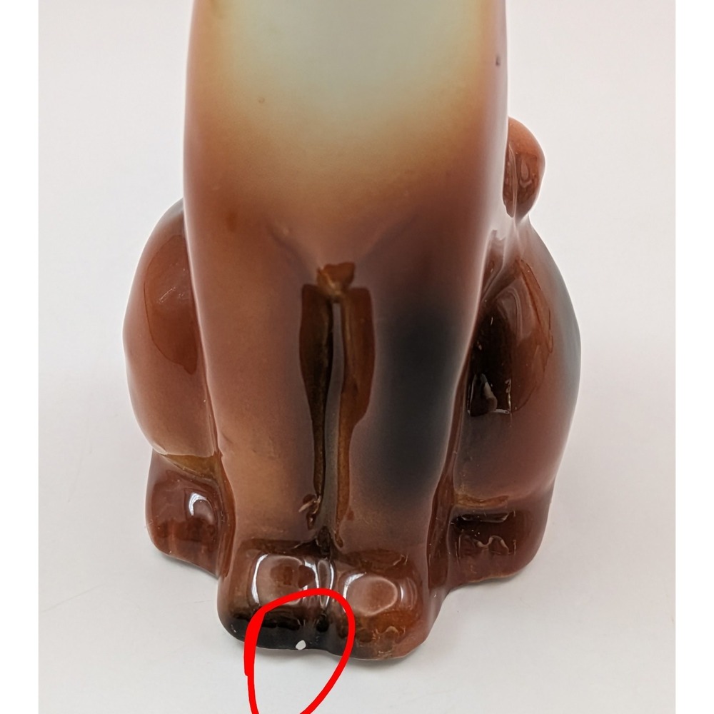 VTG 1956 Napco Tall Long‎ Neck Anthropomorphic Cat Kitten Shaker Salt Pepper - Picture 7 of 11